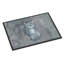 Tapis de porte d’extérieur anti-dérapant aquarelle loup-38381453