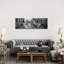 Impression d’art graphique panoramique, "Amsterdam Gentlemen’s canal" par Melanie Viola-53988197-53988200