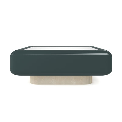 Gelee Glass Top Single Coffee Table