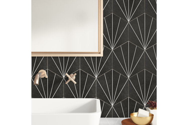 Top Hexagon Backsplash Tile