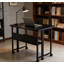 Bureau d'ordinateur pliable 31,5 po - Bureau d'écriture pliable compact pour petits espaces