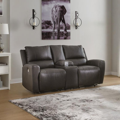 Culpepper Power Reclining Loveseat With Console
