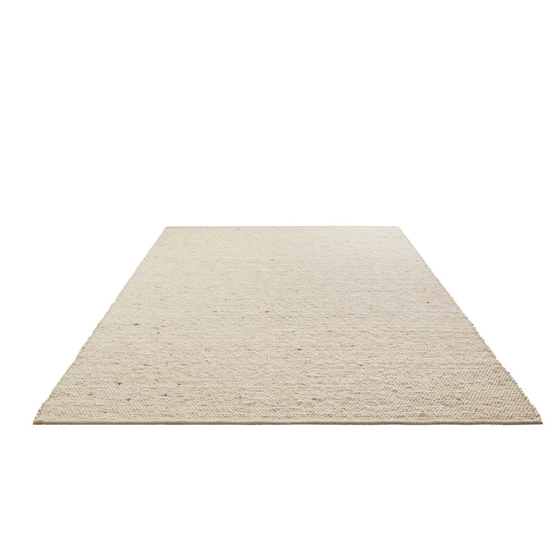 Arees Solid Colour Hand Woven Flatweave Area Rug, Rectangular 60 x 110cm