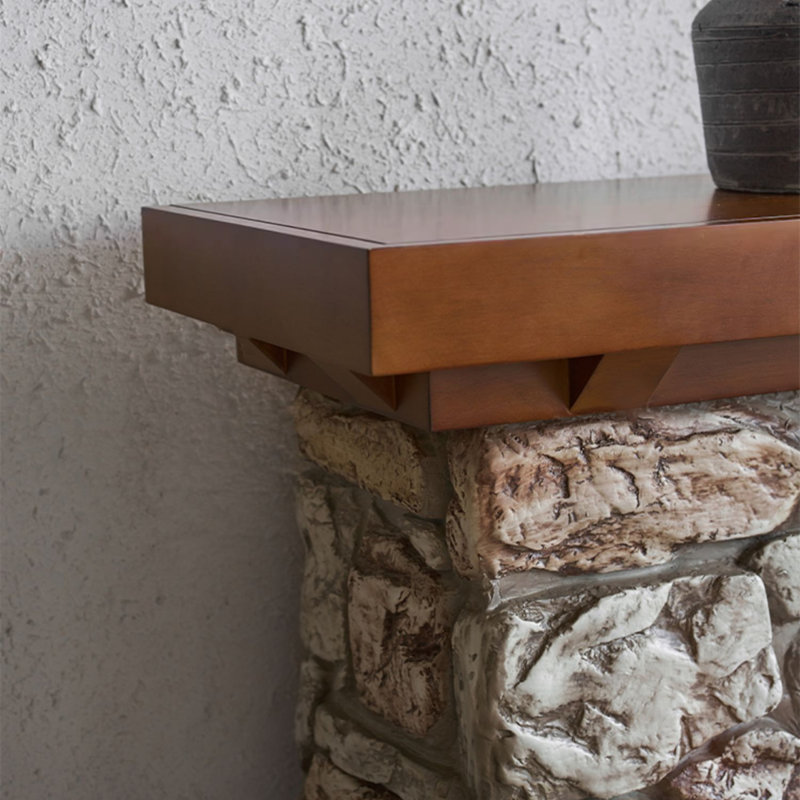 Foyer électrique décoratif américain de style américain, H 43,31 po x l 59,06 po x P 15,75 po