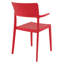 Fauteuil de salle à manger empilable Jeffrey-1147700531