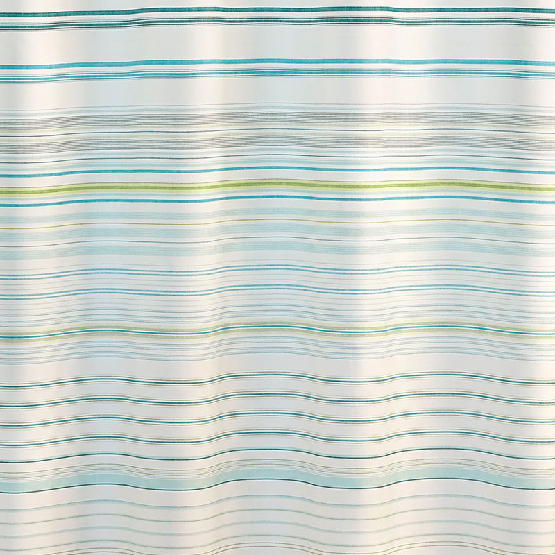 La Scala Breezer Striped Shower Curtain