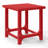 Outdoor Poly 3-Piece Set Adirondack Chair With Ottoman And Side Table-118433068