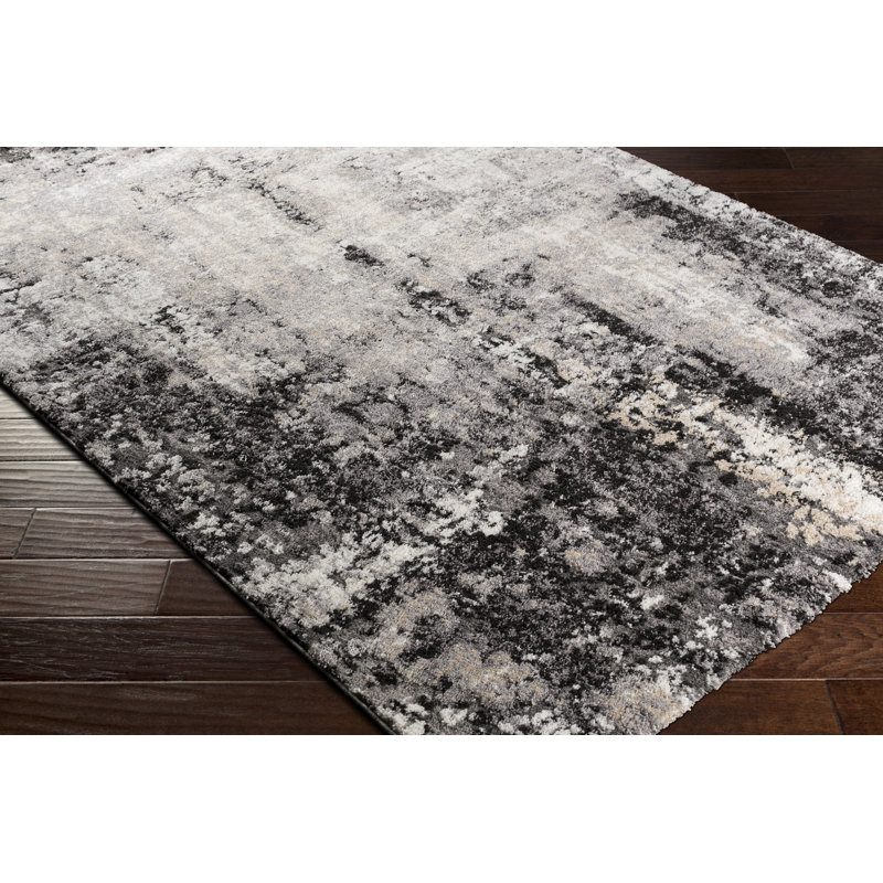 Babbie Abstract Indoor Rug, Rectangle 4'3" x 5'7"