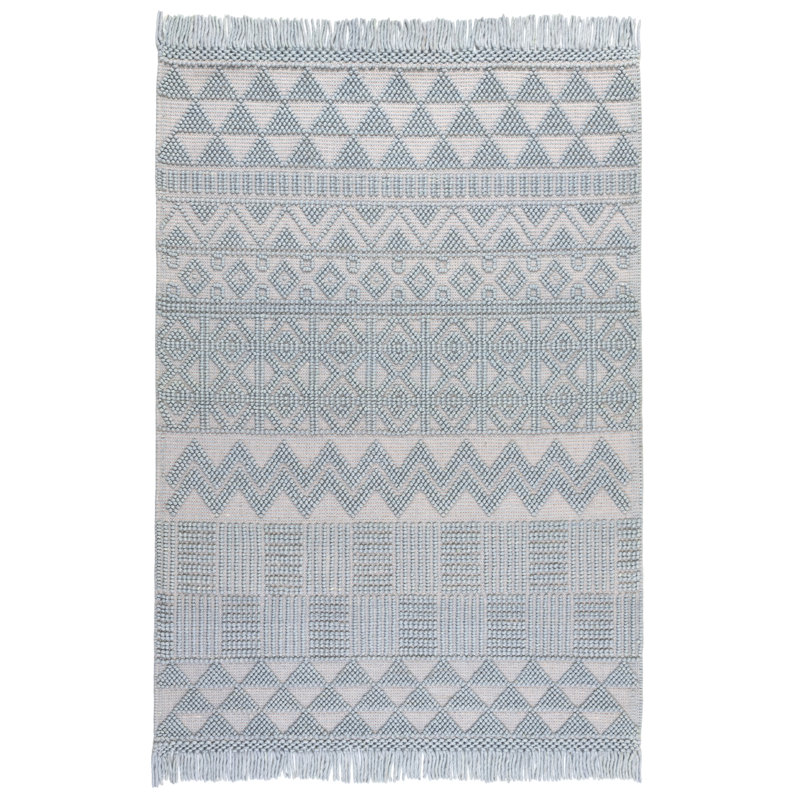 Gunhilda Moroccan Hand Woven Area Rug, Rectangle 160 x 220cm
