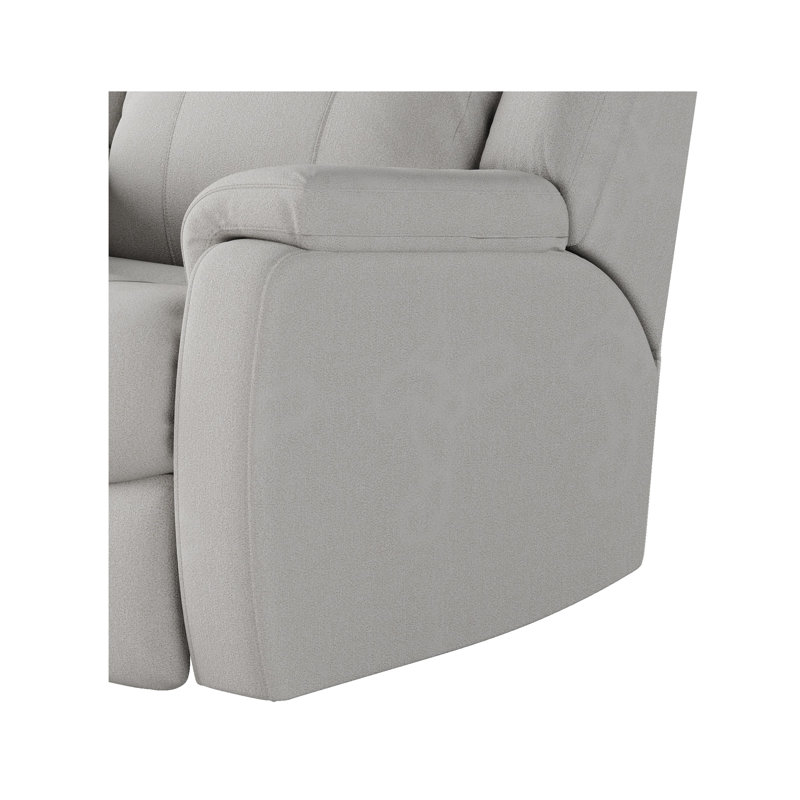 Hercules Dual Power Wall Recliner, Beige Chenille