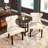 Saphron 19.5'' H Tufted Faux Leather Upholstered Side Chair-2132709626-2112315160