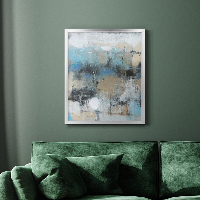 In the Moment I Premium Framed Canvas - Ready to Hang, Silver, 24" H x 20" W
