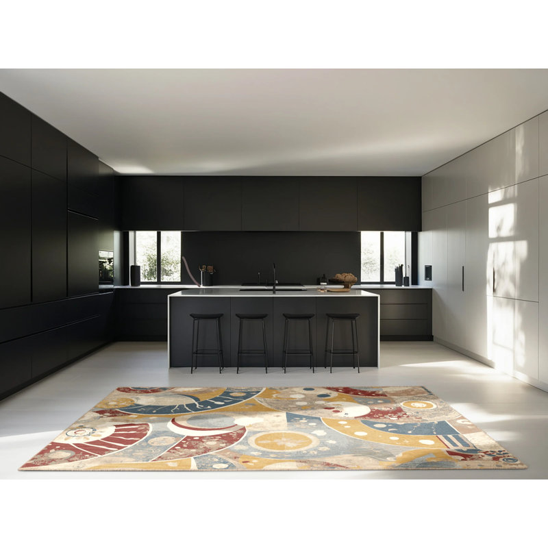 Tapis Zesty Ripple, Rectangulaire 8 pi x 12 pi