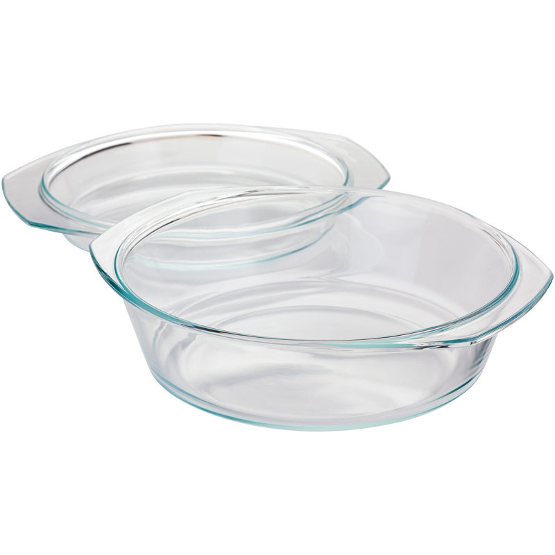 Judge, Kitchen - Glass Round Casserole Dish, 2 L