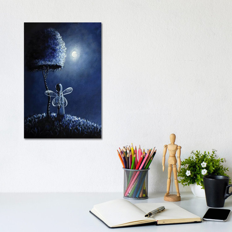Topaz Fairy - Print on Canvas, Wrapped Canvas, 20.32 cm H x 30.48 cm W