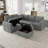 Aubade L-Shaped Modular Storage Sofa Set-685543998
