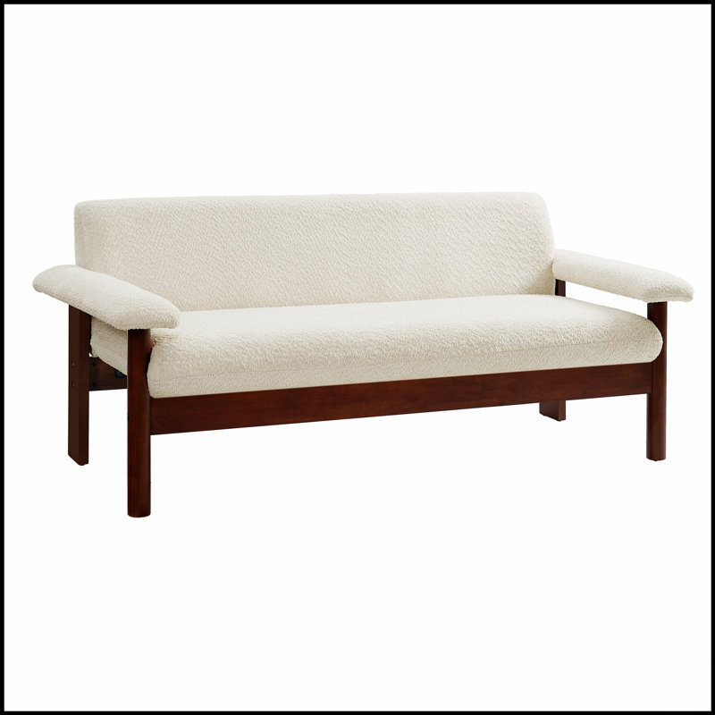 Canapé 2 places Modern, Chenille beige