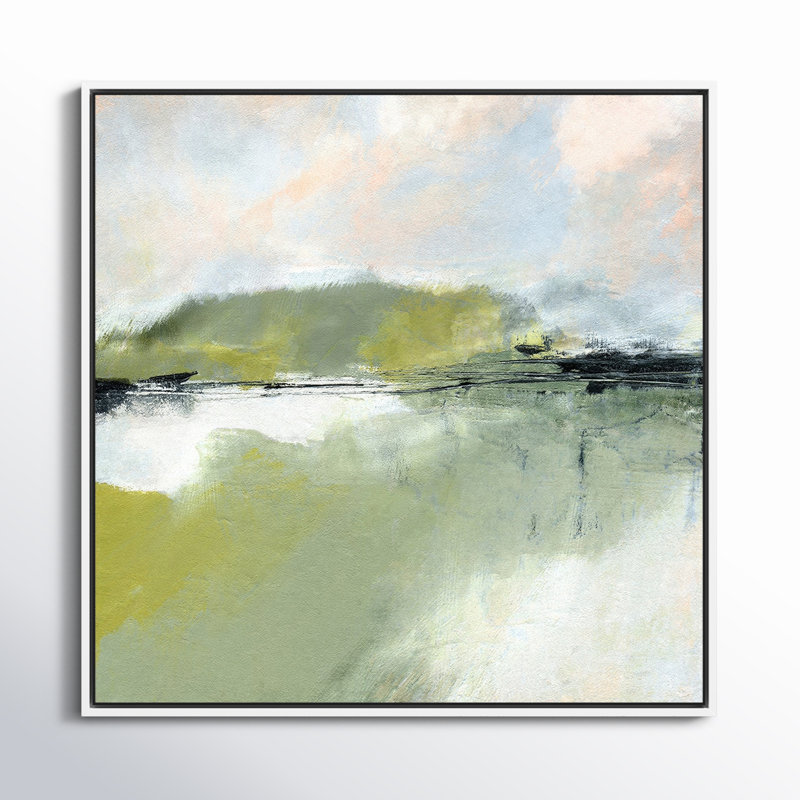 Savor by Melanie Biehle, White Maple Framed, 48" H x 48" W