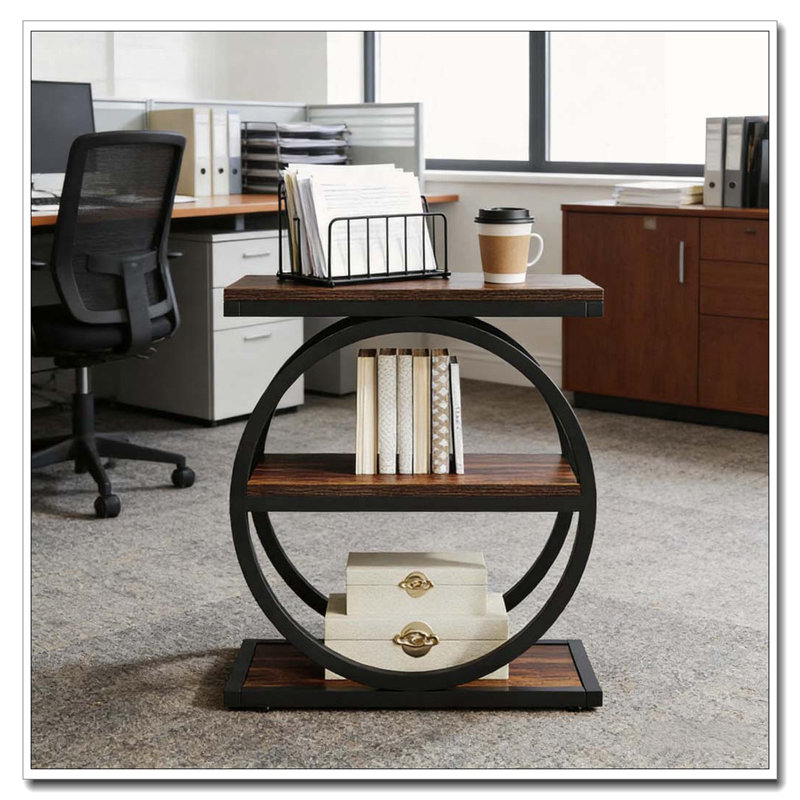 3-Tier Sofa Side Table