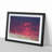 Burning Clouds in Abstract - Picture Frame Graphic Art Print-55681069-55681070