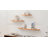 Glennon 3-Piece Solid Wood Floating Shelves-222149995