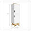 Garde-manger 2 portes Rutherford - 4 tablettes - Base en bois