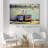 Pop Urban Street "Life Is Short, Chill The Duck Out Banksy Colorful Framed Canvas Print Wall Art-97558617-97558615-119461172