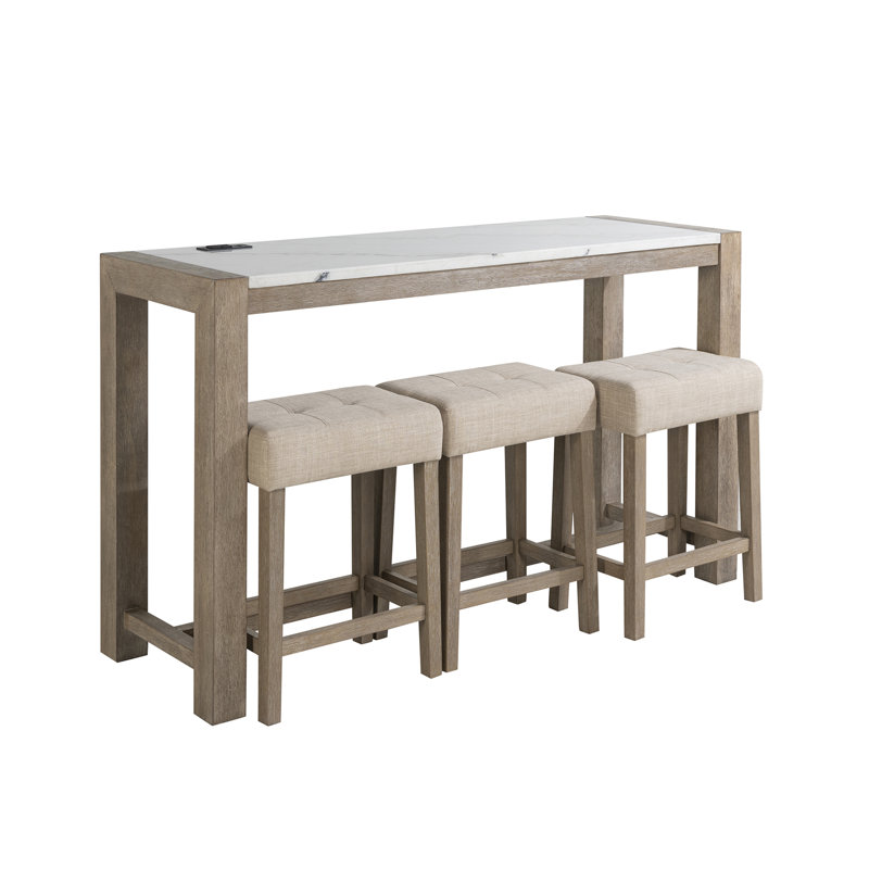 D1321 Console Sofa Table With Stools