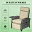 Méridienne inclinable, Fauteuil inclinable d'extérieur-216434476