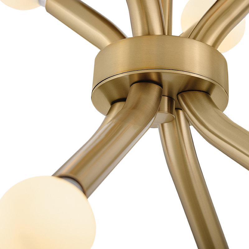  Petit luminaire suspendu Axton, Doré