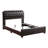 Elegant Dark Brown Full Bed Frame