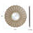 Lidija Wood Flat Wall Mirror