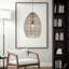 Luminaire suspendu en forme de cône en laiton tissé 12,25 po Atmore - Beachcrest Home ™-690688276-690685633