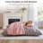 3-In-1 Pink Bean Bag Chair-575035805