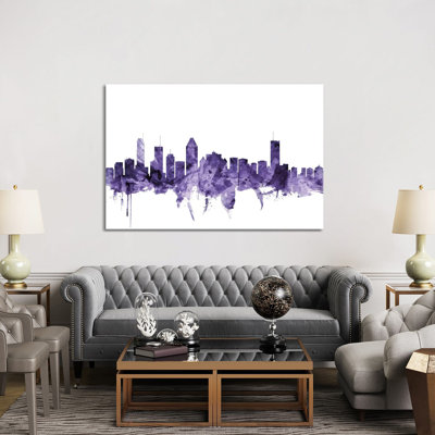 Montreal, Canada Skyline by Michael Tompsett - Wrapped Canvas Gallery-Wrapped Canvas Giclée