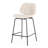 Upholstered Counter Stool with Metal Frame