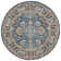 Armintha Oriental Wool Dark Blue Area Rug
