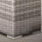 Interlaken Rectangular PVC Wicker Outdoor Side Table