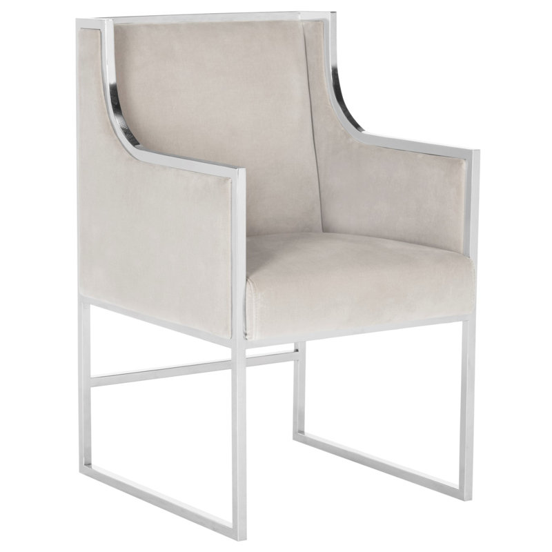 Fauteuil en velours 21,5 po Couture