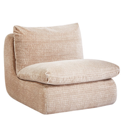Fauteuil de jeu en tissu, courbe ergonomique, design de lecture durable,