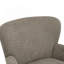 Fauteuil club rembourré Gerald Boucle