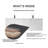 Armande 24'' Plywood Single Bathroom Vanity with engineered Acrylic Top-35980529