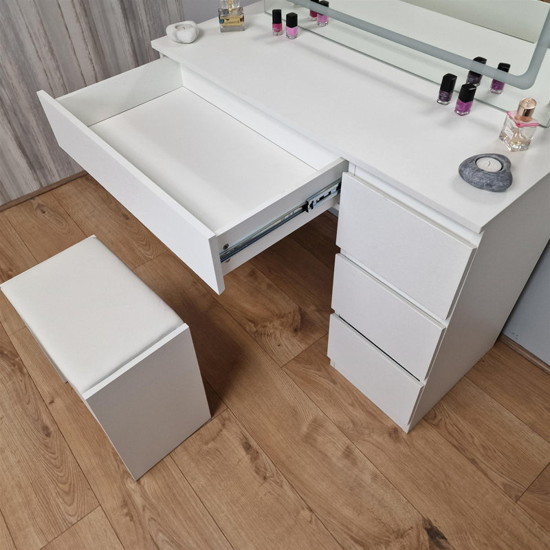 Freese Dressing Table with Mirror