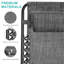 Zero Gravity Chair Set of 2, Outdoor Folding Lounge W/Detachable Headrest & Holder Tray, Adjustable-929795321