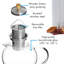 Klarstein 1.8ml Glass Solid Colour Teapot