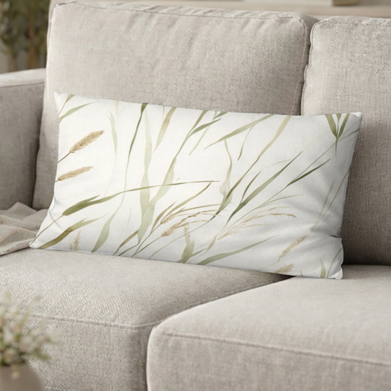 Coussin Floral, H 12 po x l 20 po