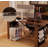 Solid Wood Electric Adjustable Height Standing Desk-1724045965