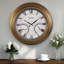 Grande horloge murale contemporaine contemporaine avec thermomètre imperméable illuminé, 24 pouces-1909353507
