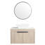 Ensemble de meuble-lavabo flottant 30 po avec lavabo en céramique 30 po Modern Design