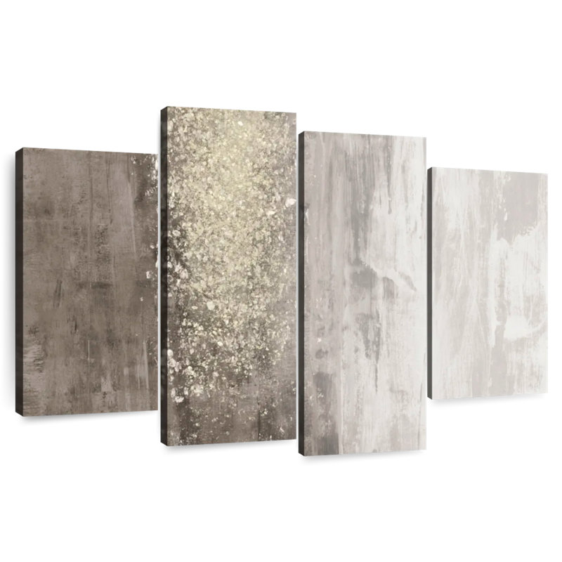 Avery Glitter Rain II, 48" H x 75" W